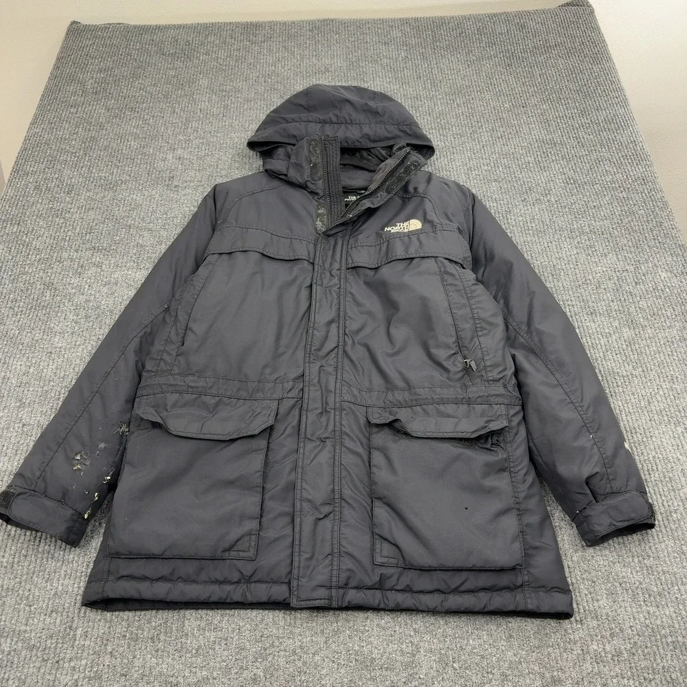 The North Face Parka Jacket Men M Black HyVent McMurdo Insulated Gorpcore Util